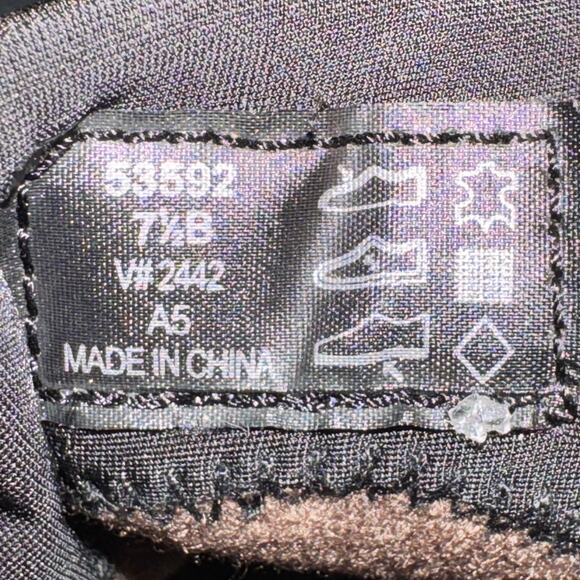 Land's End Loafers Women's Size 7.5 B Brown Suede Leather Slip On Shoes - Picture 7 of 7